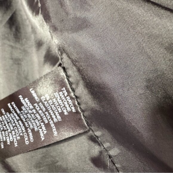 Sandro blazer Striped Black and Gray coat Jacket buttons pockets grey stripes - Picture 8 of 8